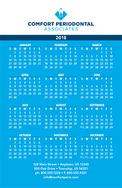 POS Repositionable Calendar Sign