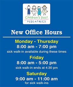 POS - Healthcare Office Hours Sign