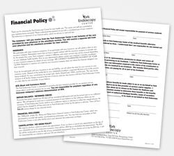 POS - Surgery Center Financial Policy
